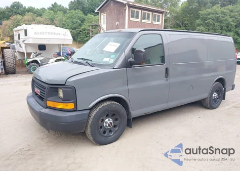 2012 GMC Savana 1500 Work Van из США, поврежденный, VIN 1GTS8AF40C1130215